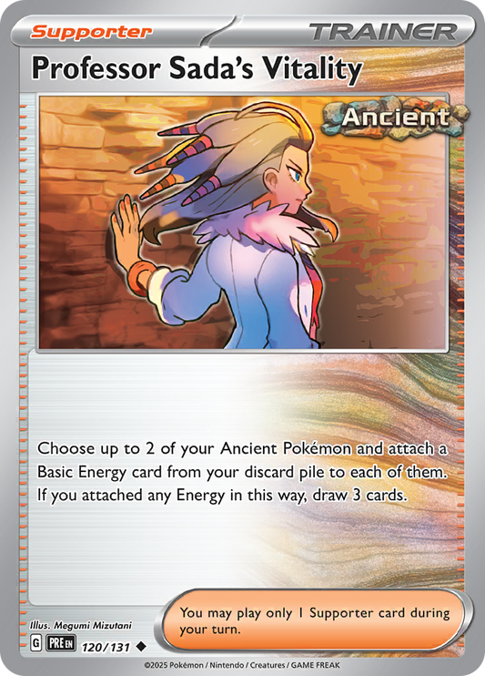 Prismatic Evolutions - 120/131 - Professor Sada's Vitality