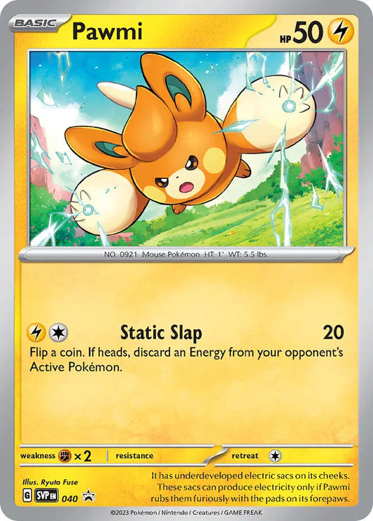 Black Star Promos - SVP040 - Pawmi - Holo