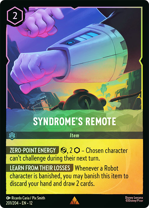 Wilds Unknown - 201/204 - Syndrome's Remote - Foil