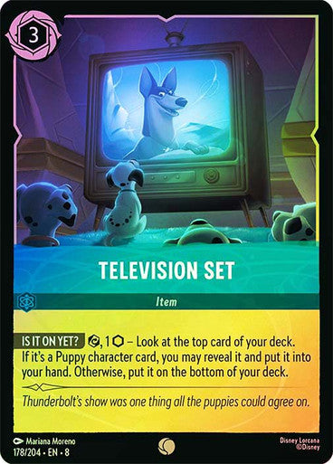 Reign Of Jafar - 178/204 - Television Set - Foil