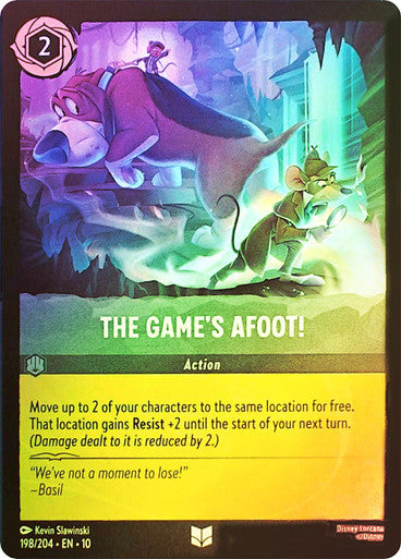 Whispers in the Well - 198/204 - The Game's Afoot! - Foil