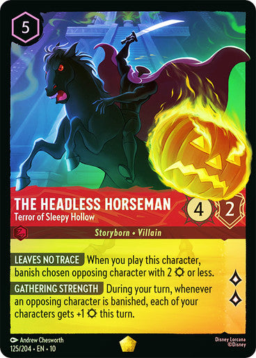 Whispers in the Well - 125/204 - The Headless Horseman - Terror of Sleepy Hollow - Foil