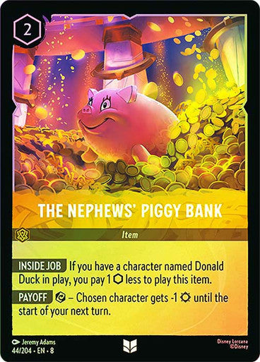 Reign Of Jafar - 044/204 - The Nephews' Piggy Bank - Foil