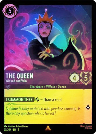 Fabled - 035/204 - The Queen - Wicked and Vain - Foil
