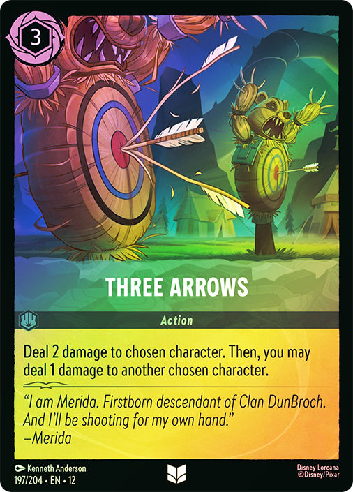 Wilds Unknown - 197/204 - Three Arrows - Foil
