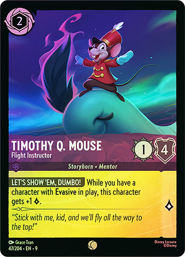Fabled - 047/204 - Timothy Q. Mouse - Flight Instructor - Foil