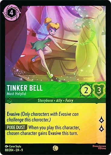 Fabled - 088/204 - Tinker Bell - Most Helpful - Foil