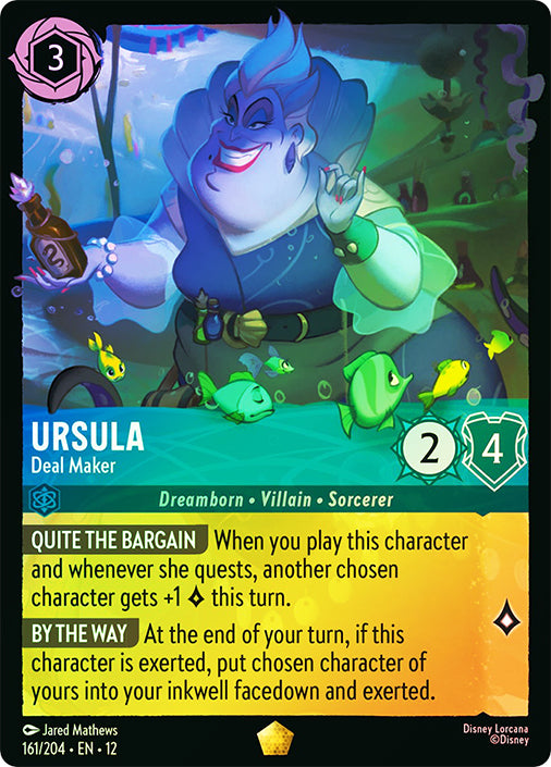 Wilds Unknown - 161/204 - Ursula - Deal Maker - Foil
