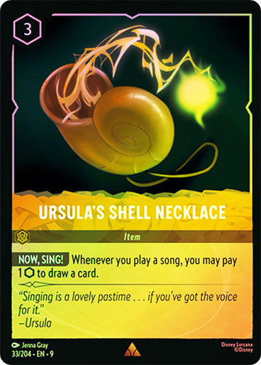 Fabled - 033/204 - Ursula's Shell Necklace - Foil