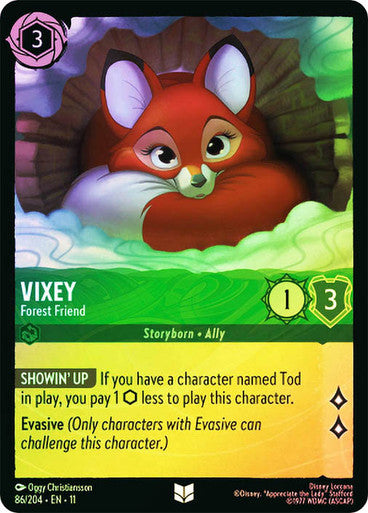 Winterspell - 086/204 - Vixey - Forest Friend - Foil