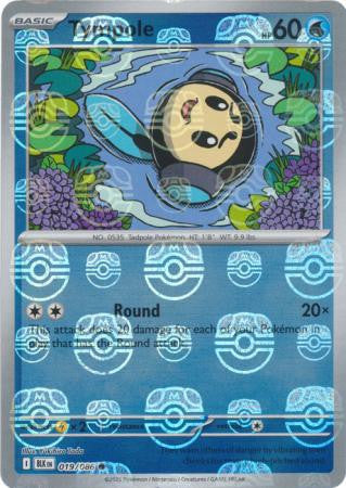 Black Bolt - 019/086 - Tympole - Master Ball Reverse Holo