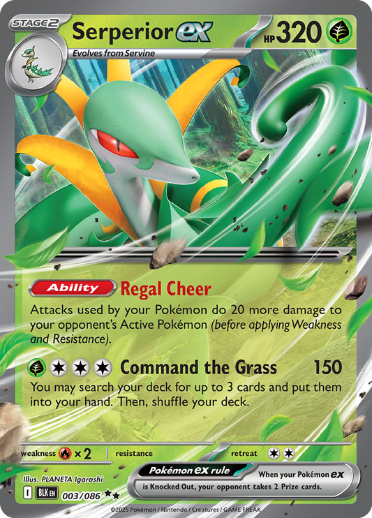 Black Bolt - 003/086 - Serperior ex