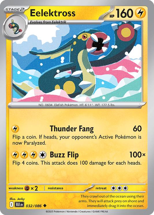 Black Bolt - 032/086 - Eelektross