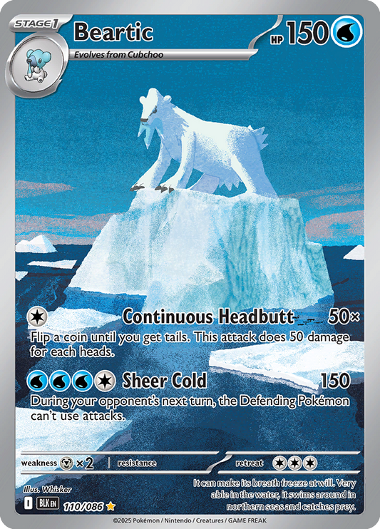 Black Bolt - 110/086 - Beartic