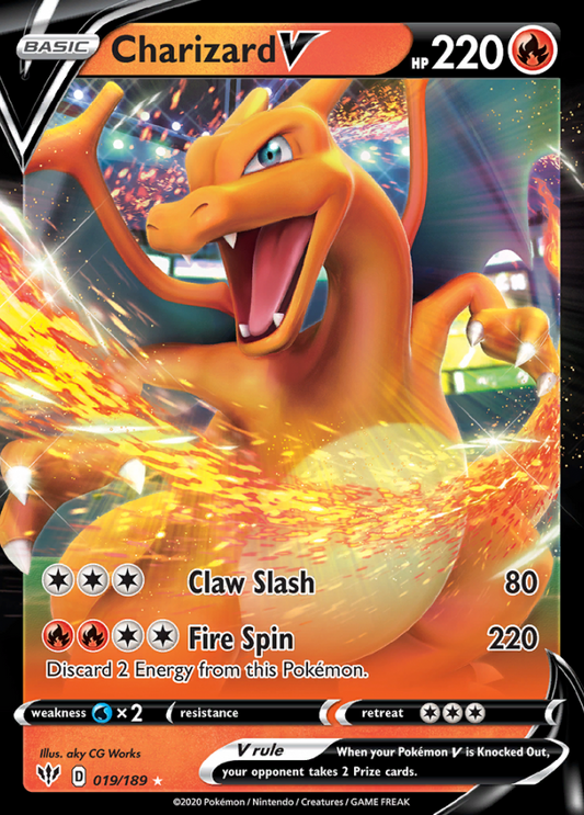 Darkness Ablaze - 019/189 - Charizard V