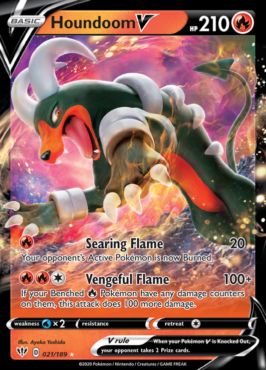 Darkness Ablaze - 021/189 - Houndoom V