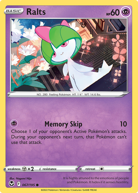 Silver Tempest - 067/195 - Ralts