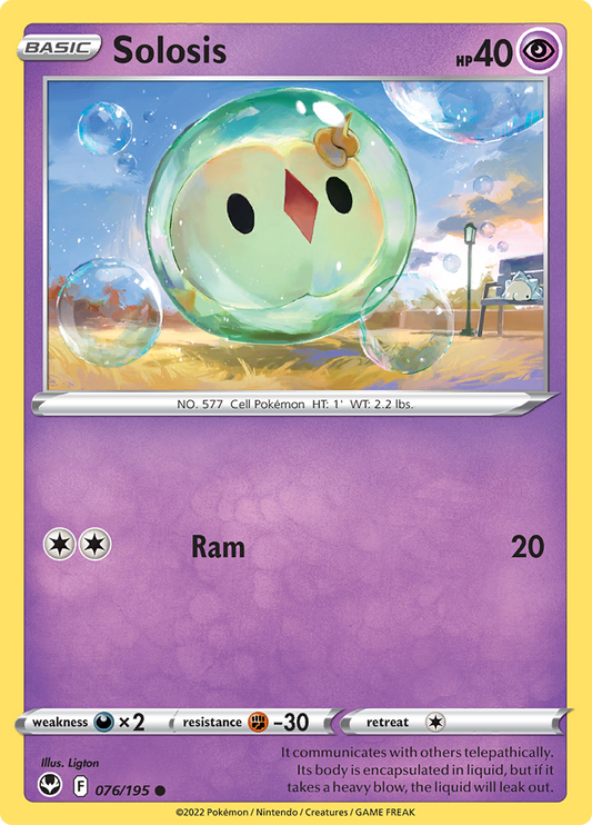Silver Tempest - 076/195 - Solosis