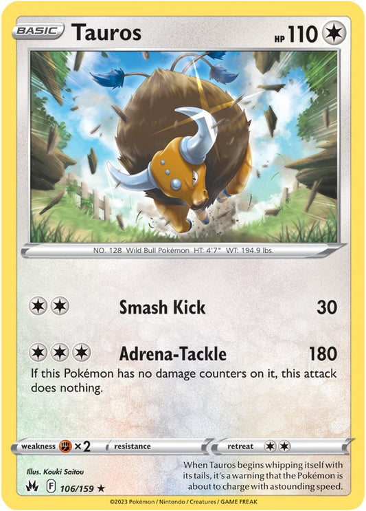 Crown Zenith - 106/159 - Tauros