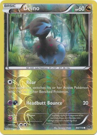 Steam Siege - 084/114 - Deino - Reverse Holo
