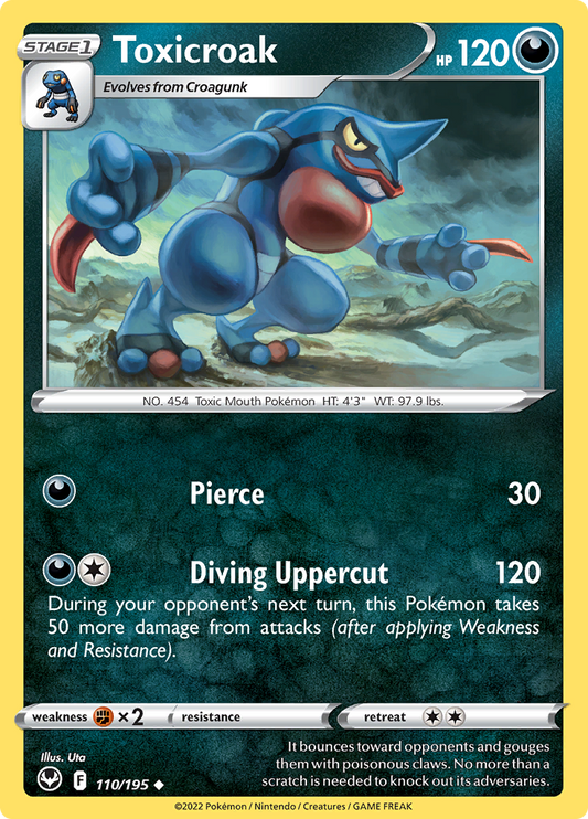 Silver Tempest - 110/195 - Toxicroak