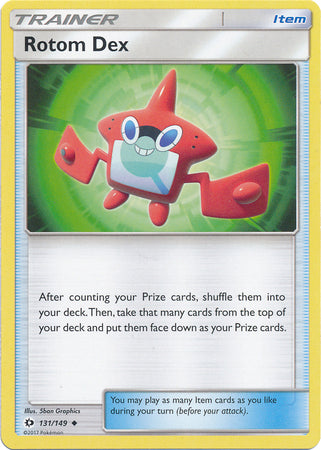 Sun & Moon - 131/149 - Rotom Dex