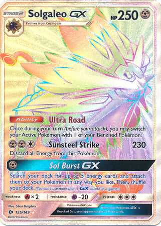 Sun & Moon - 155/149 - Solgaleo GX