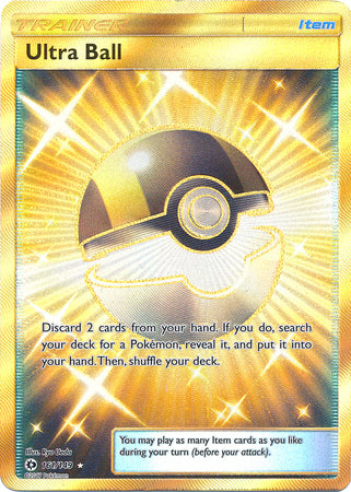 Sun & Moon - 161/149 - Ultra Ball (Gold)