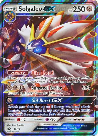 Black Star Promos - SM16 - Solgaleo GX