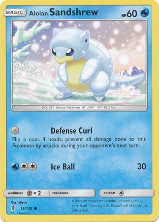 Guardians Rising - 019/145 - Alolan Sandshrew