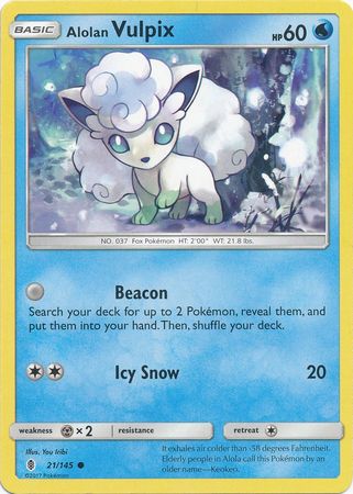 Guardians Rising - 021/145 - Alolan Vulpix