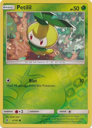 Guardians Rising - 004/145 - Petilil - Reverse Holo