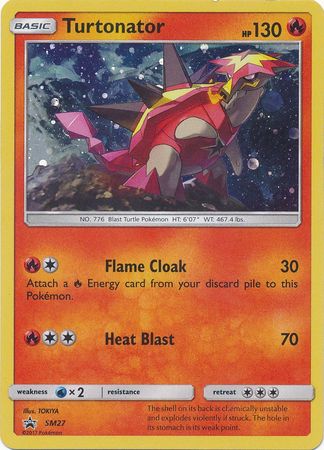Black Star Promos - SM27 - Turtonator - Holo