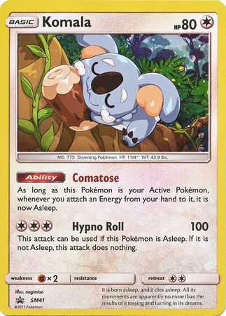 Black Star Promos - SM41 - Komala - Holo