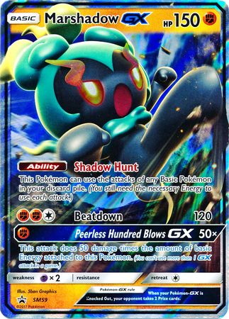 Black Star Promos - SM59 - Marshadow GX