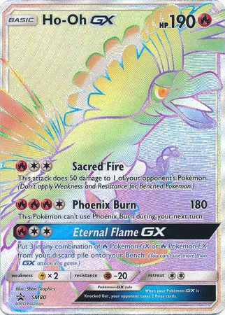 Black Star Promos - SM80 - Ho-Oh GX