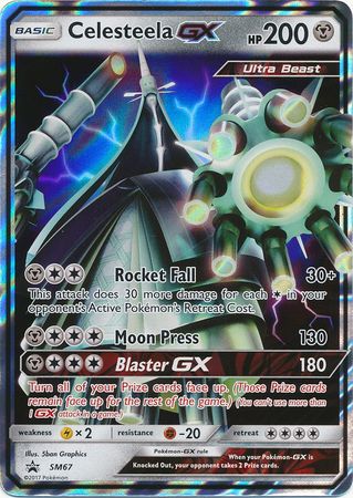Black Star Promos - SM67 - Celesteela GX