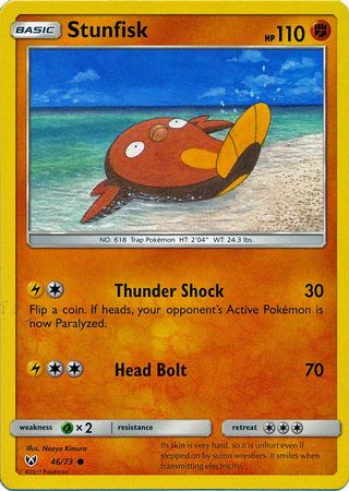 Shining Legends - 046/073 - Stunfisk