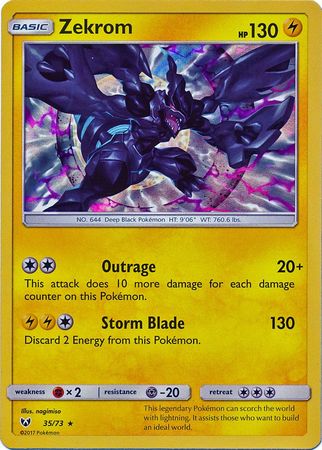 Shining Legends - 035/073 - Zekrom - Holo