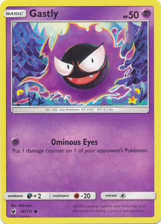 Crimson Invasion - 036/111 - Gastly