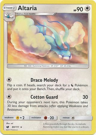Crimson Invasion - 080/111 - Altaria