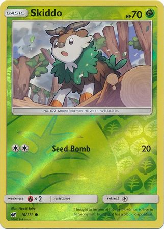 Crimson Invasion - 010/111 - Skiddo - Reverse Holo