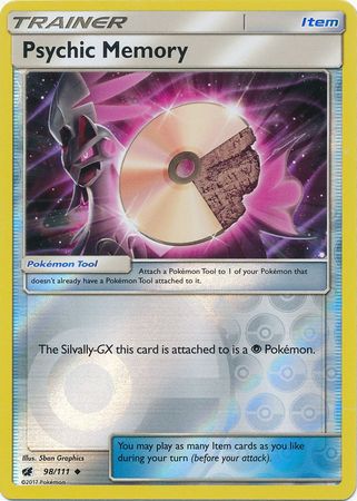 Crimson Invasion - 098/111 - Psychic Memory - Reverse Holo