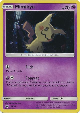 Black Star Promos - SM99 - Mimikyu - Holo