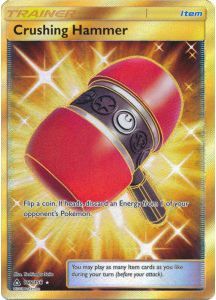 Ultra Prism - 166/156 - Crushing Hammer (Gold)