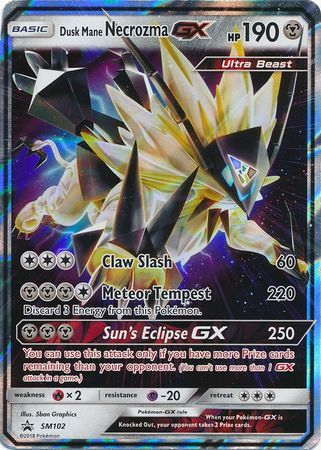 Black Star Promos - SM102 - Dusk Mane Necrozma GX