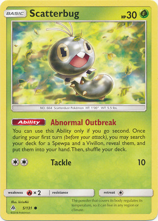 Forbidden Light - 005/131 - Scatterbug