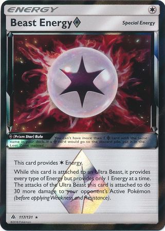 Forbidden Light - 117/131 - Beast Energy - Prism Holo