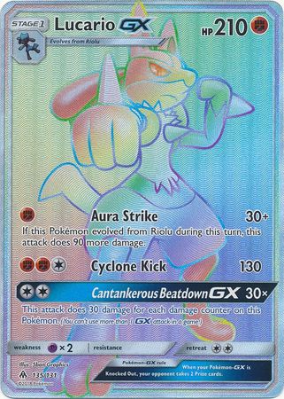 Forbidden Light - 135/131 - Lucario GX