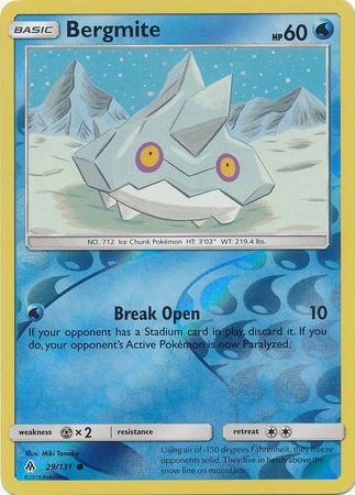 Forbidden Light - 029/131 - Bergmite - Reverse Holo